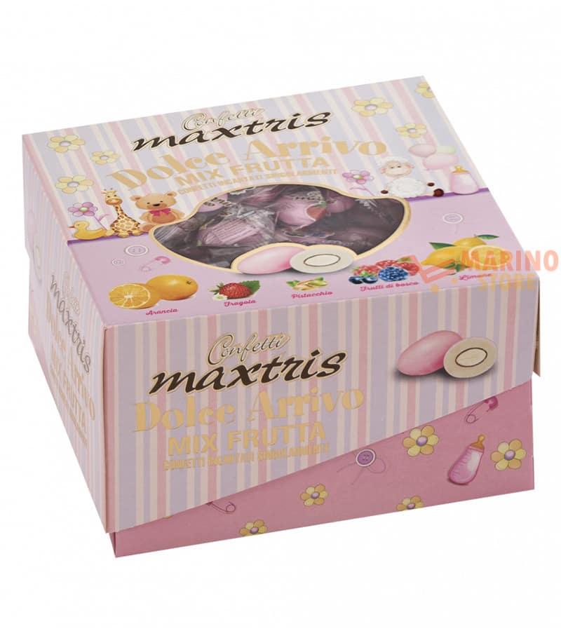 Confetti Le Dolci Stelle Rosa al Cioccolato confezionati singolarmente -  Rosa - Italiana Confetti Maxtris