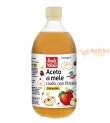 Aceto di mele crudo non filtrato biologico 500ml