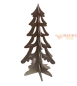 Albero di Natale componibile in legno 25 cm