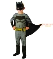 Costume Batman per Bambino 2/3 Anni - Tuta, Mantello e Maschera per Carnevale e Feste