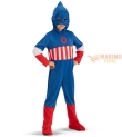 Costume Blue Boy per Bambino 7 Anni - Completo Elegante con Gancio per Carnevale e Feste a Tema