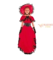 Costume carnevale bimba dama 7-9 anni