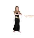 Costume carnevale bimba egyptian princess 4-6 anni