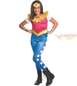 Costume carnevale bimba wonder woman 8-10 anni