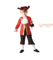 Costume carnevale bimbo capitan uncino 3-4 anni