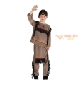 Costume carnevale bimbo indiano 4-6 anni