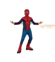 Costume carnevale bimbo spiderman classic 8-10 anni