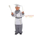 Costume carnevale cuoco 10 anni