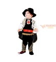 Costume carnevale piccolo cavaliere mascherato 1 anno