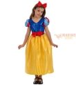 Costume Dama del Bosco 6-7 Anni in Busta – Perfetto per Carnevale e Feste a Tema Biancaneve