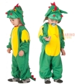 Costume Draghetto Baby 1-2 Anni con Cappuccio - Travestimento di Carnevale per Bambini