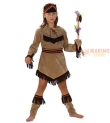 Costume Indiana Bambina 4-6 Anni – Perfetto per Carnevale e Feste a Tema