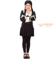 Costume Mercoledì Dark Girl Bambina 12-13 Anni – Perfetto per Halloween e Carnevale