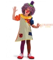 Costume Pagliaccina Bambina 6-7 Anni – Perfetto per Carnevale e Feste a Tema Circo