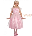 Costume Principessa Rosellina 6-7 Anni in Busta con Gancio - Perfetto per Carnevale e Feste a Tema