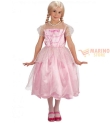 Costume Principessa Rosellina Bambina 8-9 Anni – Elegante per Carnevale e Feste