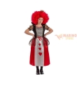 Costume reginetta di cuori 6 anni