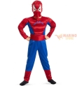 Costume Tarantola Bambino 6-7 Anni in Busta con Gancio - Travestimento Insetto - Perfetto per Carnevale e Feste a Tema