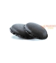 Macarons nero diametro 3,5 pezzi 6