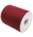 Rotolo Tulle Colore Bordeaux 100 x 12,5 m