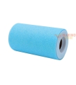 Rotolo Tulle Colore Celeste con Glitter 25 x 12,5 m