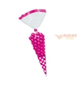 Sacchetti Cellophane Cono Polka Fuxia 9 x 27 cm 10 pezzi