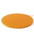 Sottotorta Cartone Arancio Tondo 35X1,2 cm