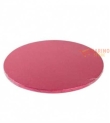 Sottotorta Cartone Fuxia Tondo 35X1,2 cm