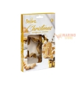 Tagliapasta Christmas In Acciaio Dorato Set 5 Pezzi