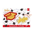 Tagliapasta Laurea in plastica set 2 pezzi