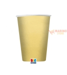 Immagine 0 di Bicchieri Ecolor Oro Matt. 200 cc 25 pz