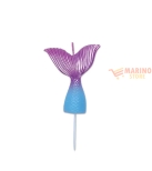 Immagine 0 di Candeline Picks Marmaid cm 12 - 1 pz