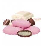 Immagine 1 di Confetti Rosa al Cioccolato Two Milk Gusto Classico Maxtris