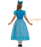 Immagine 1 di Costume Alice 8-9 Anni Bambina – Perfetto per Carnevale e Feste a Tema Paese delle Meraviglie