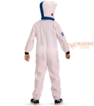 Immagine 0 di Costume Astronauta Bambino in Tuta Bianca con Cappuccio 10/11 anni – Perfetto per Carnevale e Feste a Tema