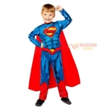 Immagine 0 di Costume Bambino Superman ECO Sostenibile 6-12 Anni - Supereroe Ecologico per Carnevale e Feste a Tema