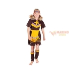 Immagine 0 di Costume carnevale bimba kid little barefoot 10-12 anni