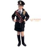 Immagine 0 di Costume carnevale carabiniere ragazza l