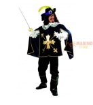 Immagine 0 di Costume carnevale Uomo cost.w/garm.bag musketeer 54-56