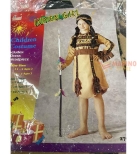 Immagine 0 di Costume Indian Girl S 5-7 Anni – Perfetto per Carnevale e Feste a Tema