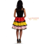 Immagine 1 di Costume Teschio Messicano Donna (S-M) – Eleganza e Tradizione per Carnevale e Halloween!