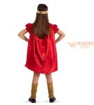 Immagine 1 di Costume Wonder 10-11 Anni in Busta con Gancio - Abito, Mantello, Cintura e Frontino da Super Girl