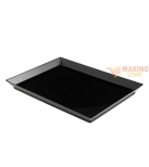 Immagine 0 di Finger food krystal party vassoietto 18x13x1,6 cm 12 pz nero