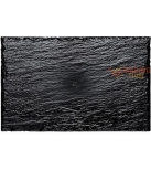 Immagine 0 di Finger Food Piatto Rock Medio PS Nero 220x140 mm - Confezione da 10 Pezzi