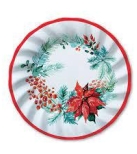 Immagine 0 di Natale Floral Christmas - piatto piano 25 cm - 8  pz