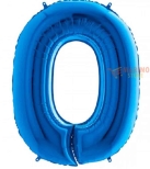 Immagine 0 di Palloncino Blu Mega numerone 0 in mylar da 101 cm - 1 pz