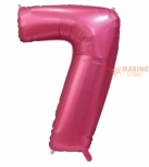 Immagine 0 di Palloncino Satin Velvet Pomogranate Mega numerone 7 in mylar da 101 cm - 40