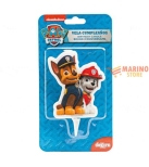 Immagine 0 di Paw patrol candela piatta sagomata cm 7,5 pz.1