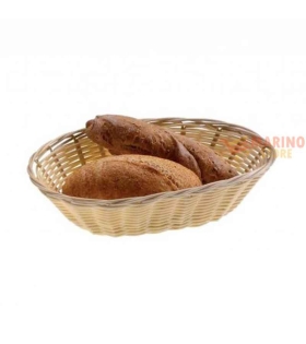 Cesto pane ovale cm 23 polyrattan