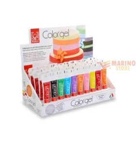 Colorgel arancio mandarino senza glutine 20gr - 1 pz